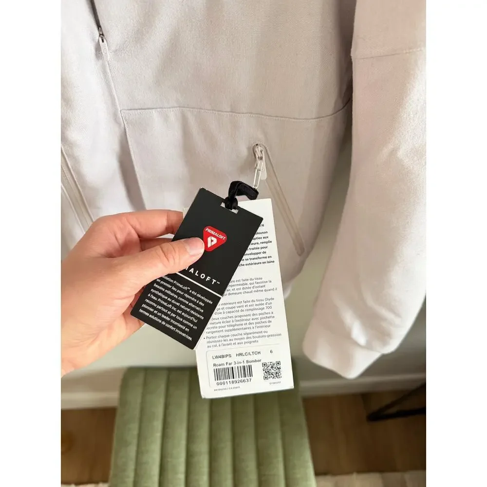 Lululemon Roam Far Wool 3-in-1 Jacket Waterproof Wool